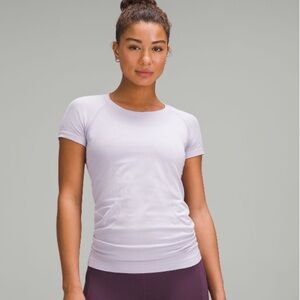 Run swiftly short sleeve/lilac ether /size 10